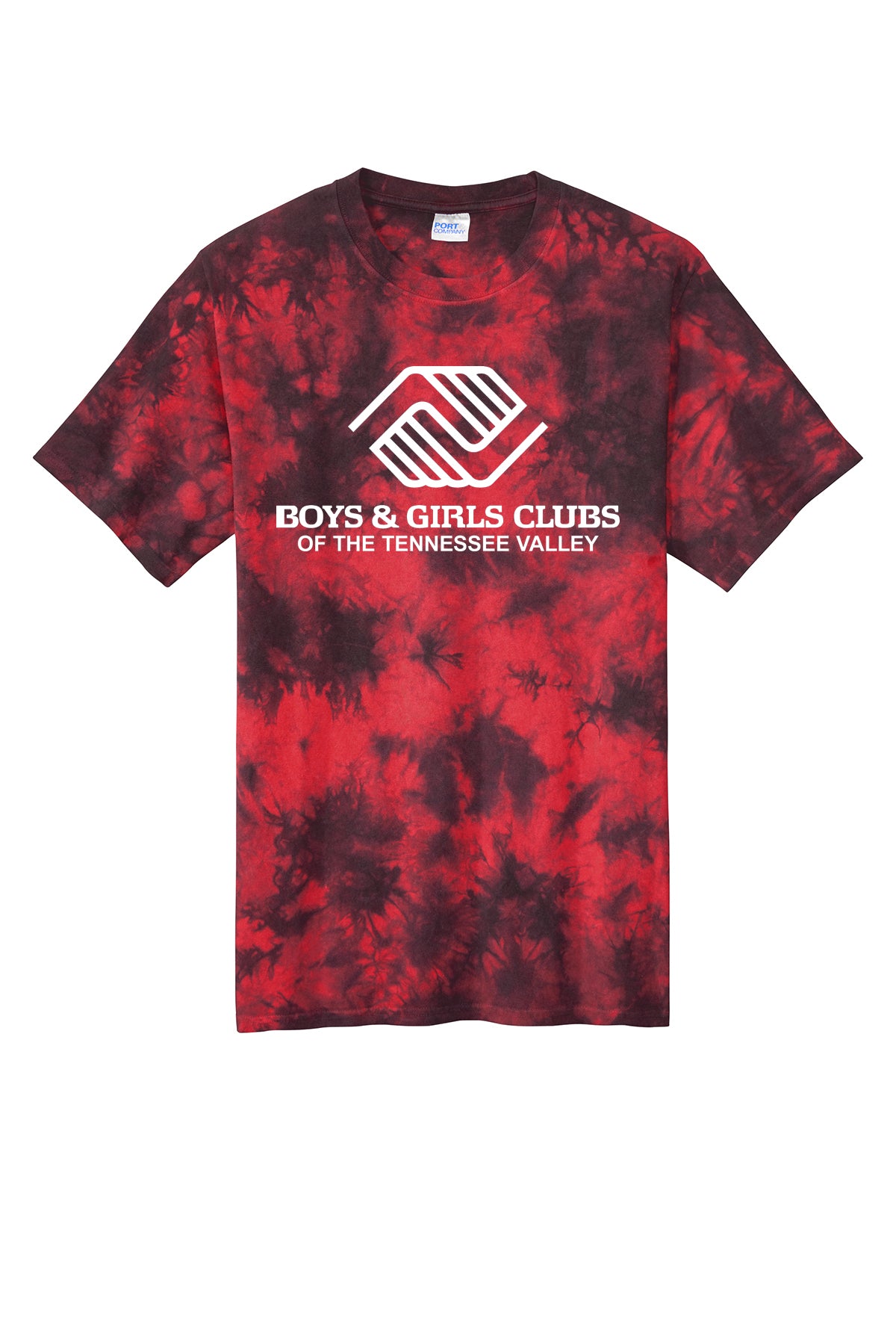 Adult Black-Red Tie Dye Shirt – MN Professional