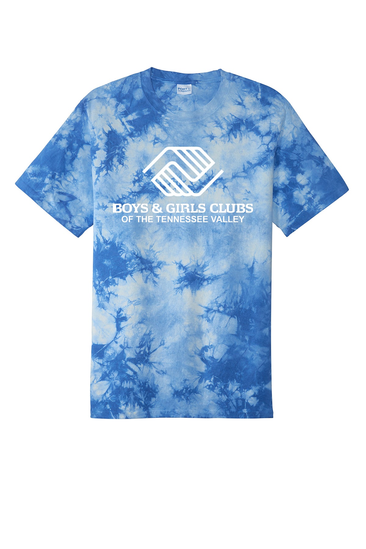 Adult Sky Blue Tie Dye Shirt