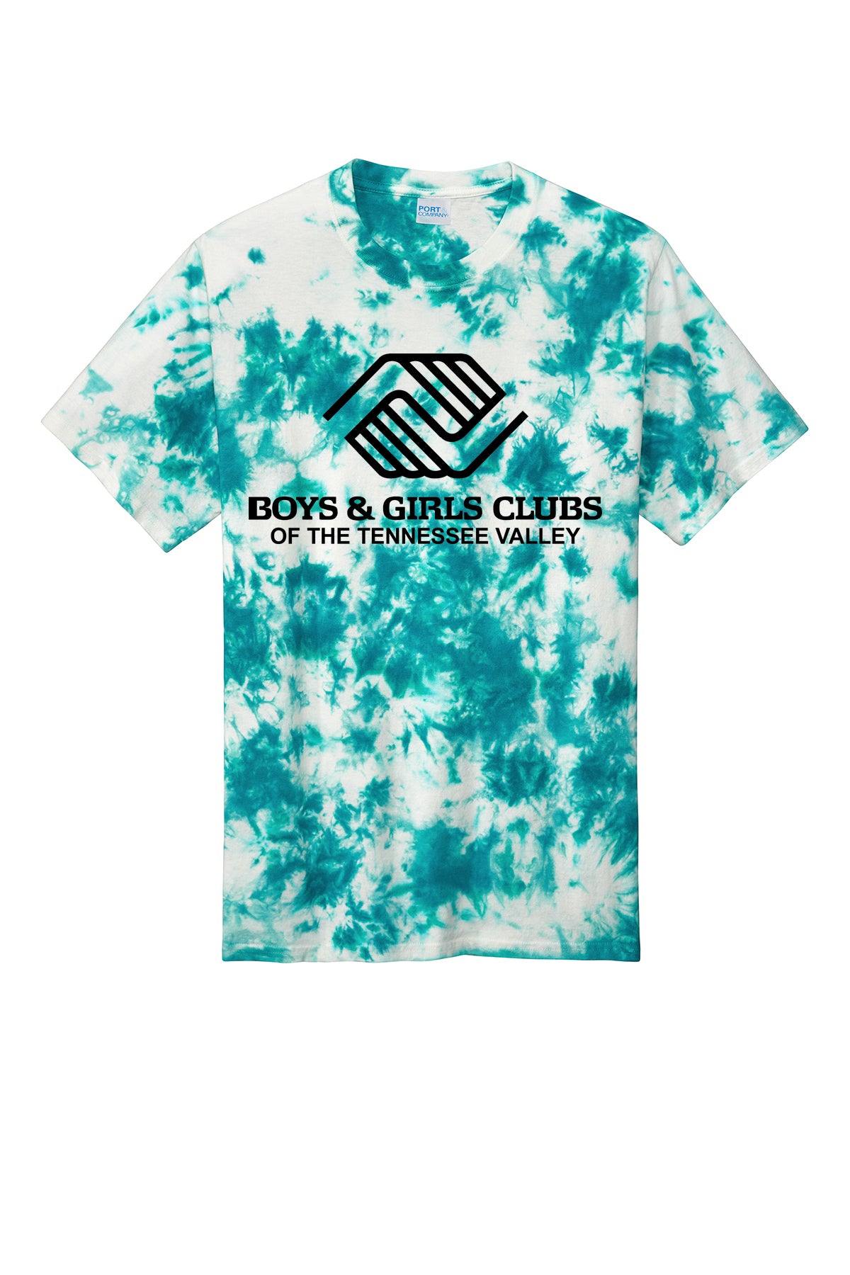 Adult Teal Tie Dye Shirt